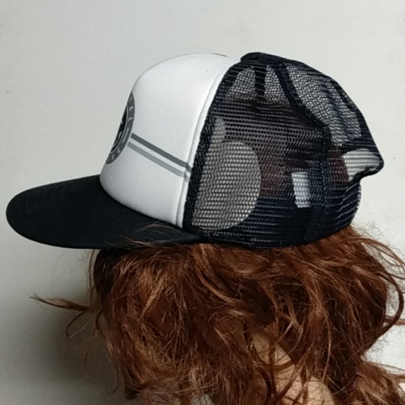 Coastal Fishing Advertising Snap Back Trucker Cap - Picture 2 of 6